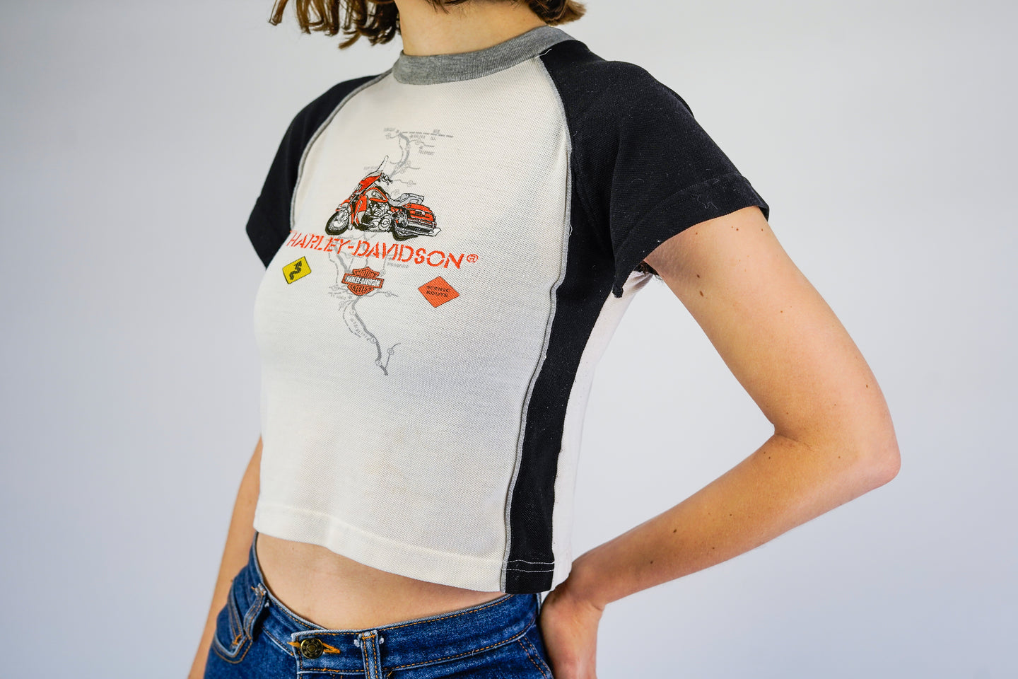 T-shirt (Harley Davidson - Size 7, Youth)